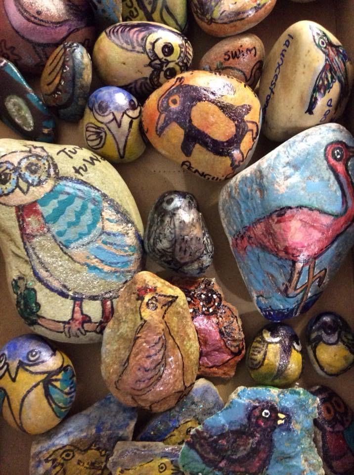 Painted stones